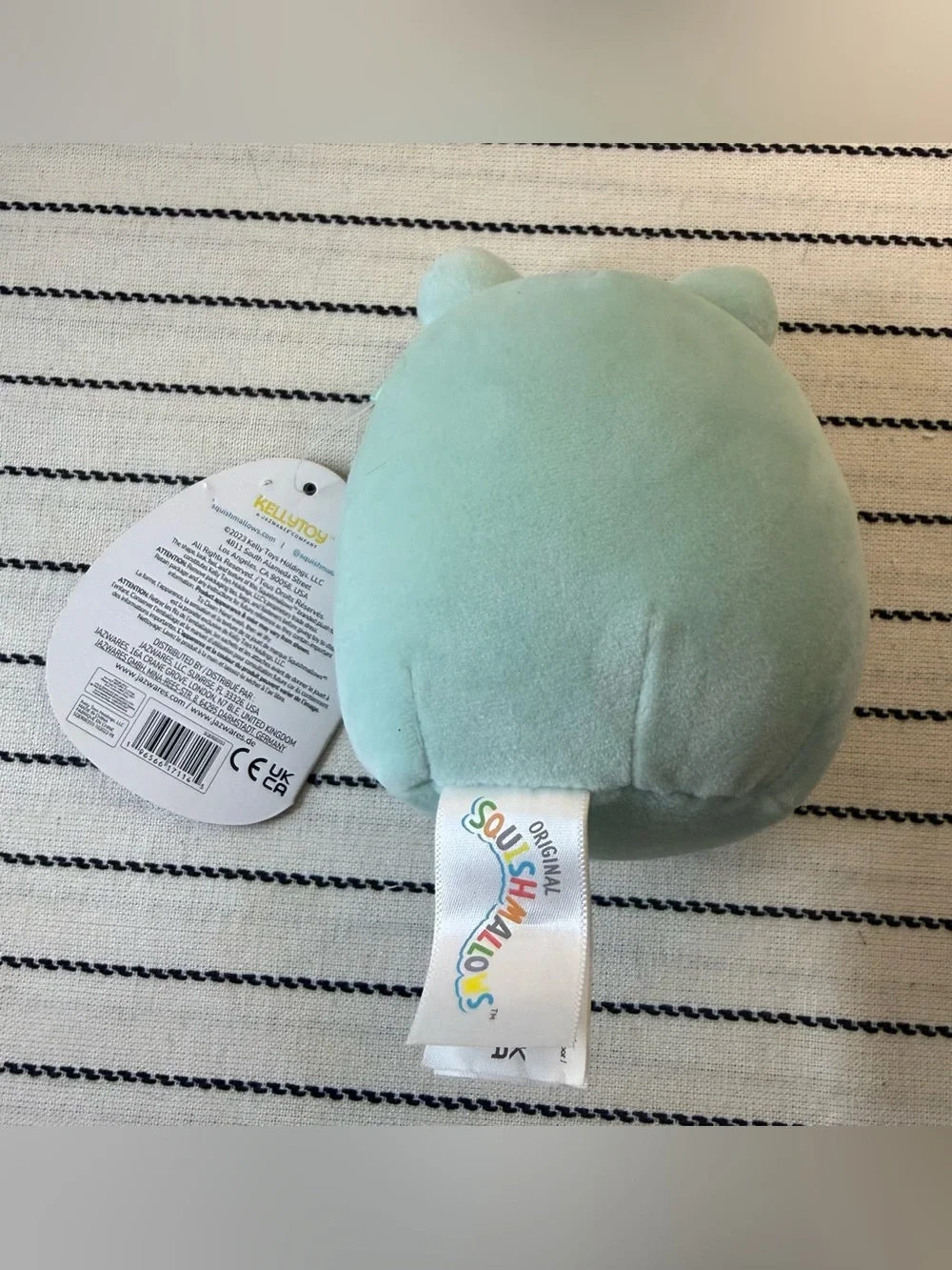 Squishmallows Mint Green Frog Plush Fritz NWT